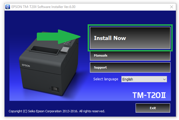 Miscellaneous > M-1 System Options > Payment Options > Advanced Receipt Printing Printing to a Receipt Printer > Installing and Setting up the Epson T20II